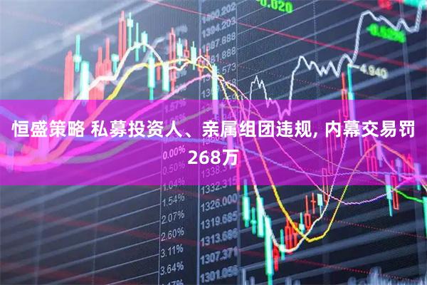 恒盛策略 私募投资人、亲属组团违规, 内幕交易罚268万